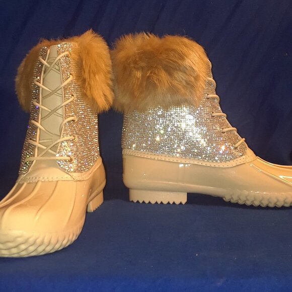 DIAMONTE HIGHER LIMITS BOOTIES-NUDE - Picture 5 of 7